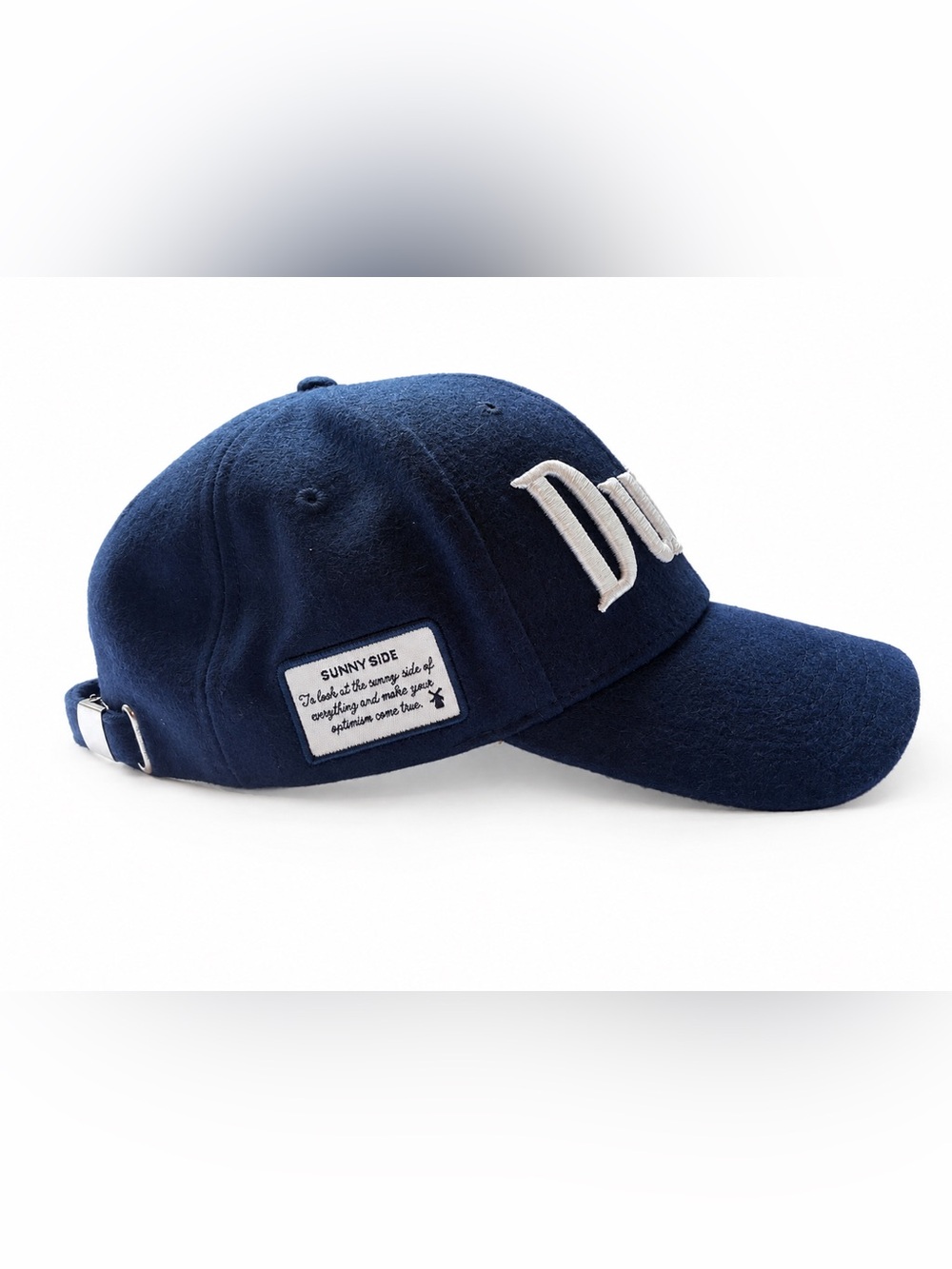 Navy 'Dutch Bros” Embroidered Baseball Cap NEVER WORN - Picture 2 of 4